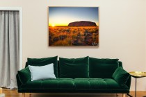 Uluru im Morgenlicht